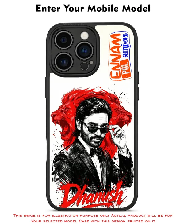 Tamil_Actor_Dhanush_Ennam_Pol_Valkai_Dialogue_Text_Design_Printed_Premium_Glossy_Back_Case_Cover_With_Camera_Protection_MK000576_Bx