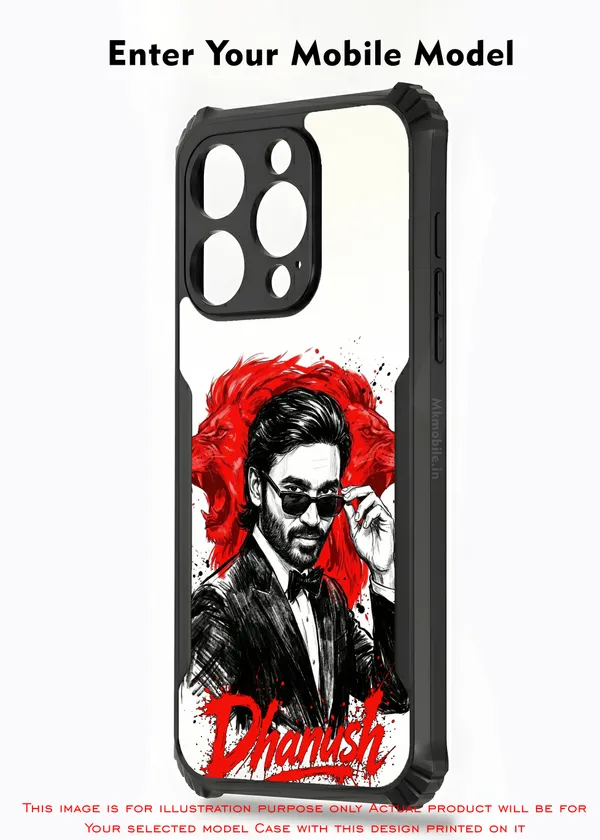 Tamil_Actor_Dhanush_Text_Design_Printed_Bumper_Glossy_Back_Case_Cover_With_Camera_Protection_MK000572_Ip