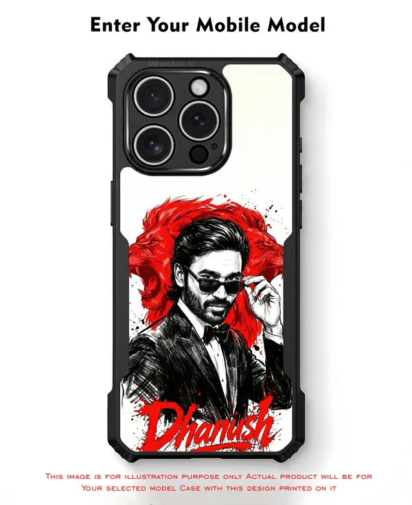 Tamil_Actor_Dhanush_Text_Design_Printed_Bumper_Glossy_Back_Case_Cover_With_Camera_Protection_MK000572_Ip