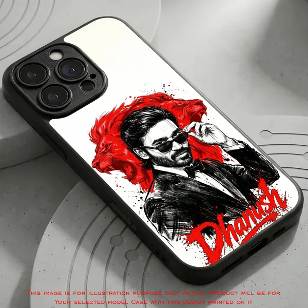 Tamil_Actor_Dhanush_Text_Design_Printed_Premium_Glossy_Back_Case_Cover_With_Camera_Protection_MK000572_Bx