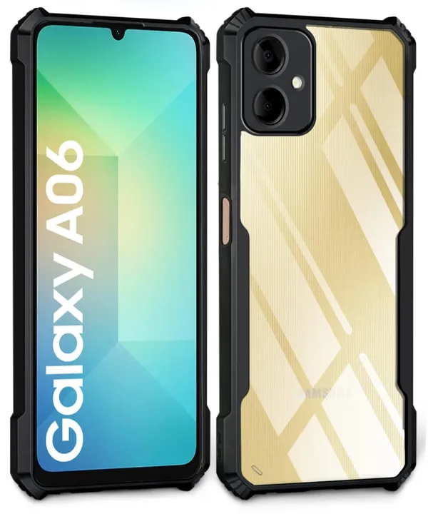 Back_Case_Cover_For_Samsung_A06__Slim_Anti_Yellow_Protective___Shockproof_Bumper___Hybrid_Pc_Plus_Tpu_Frame___Transparent_Clear