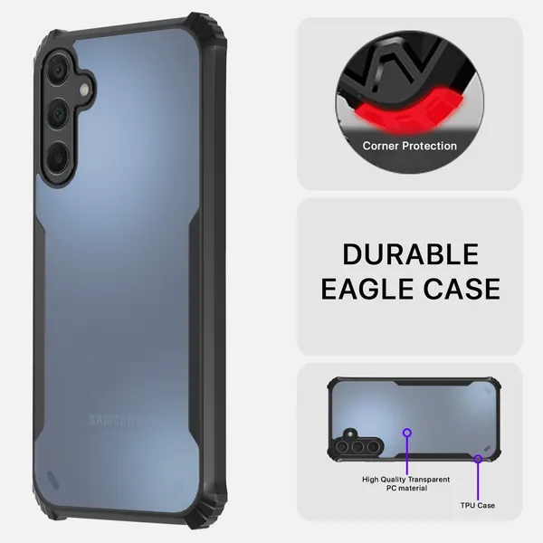 Back_Case_Cover_For_Samsung_A15_4g_5g_/_A25_5g_Slim_Anti_Yellow_Protective_Shock_Proof_Bumper_Hybrid_Pc_With_Tpu_Frame_Transparent_Clear
