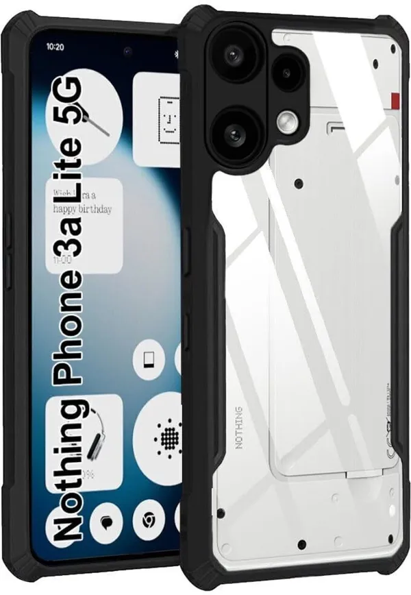 Back_Case_Cover_For_Nothing_3a_Lite_Slim_Anti_Yellow_Protective_Shock_Proof_Bumper_Hybrid_Pc_With_Tpu_Frame_Transparent_Clear