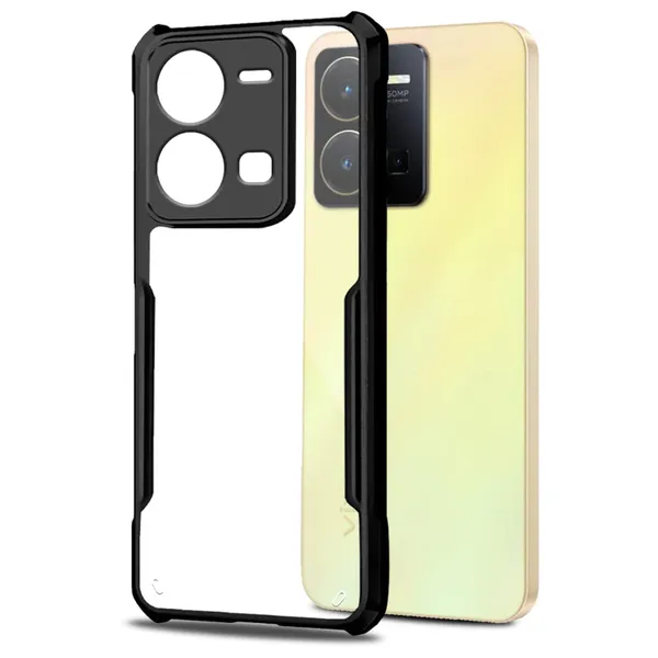 Back_Case_Cover_For_Vivo_Y35__Slim_Anti_Yellow_Protective___Shockproof_Bumper___Hybrid_Pc_Plus_Tpu_Frame___Transparent_Clear