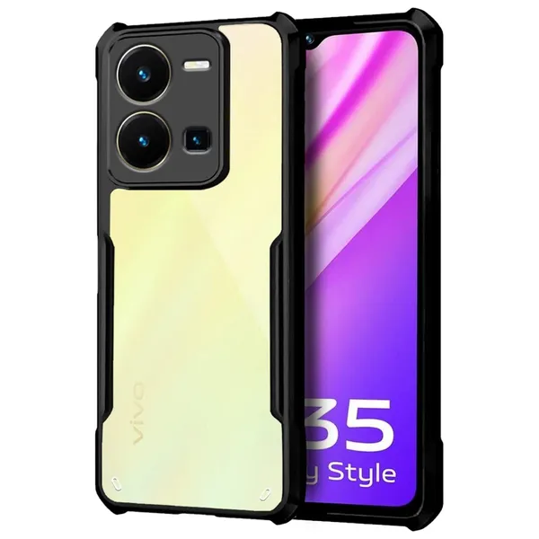 Back_Case_Cover_For_Vivo_Y35__Slim_Anti_Yellow_Protective___Shockproof_Bumper___Hybrid_Pc_Plus_Tpu_Frame___Transparent_Clear