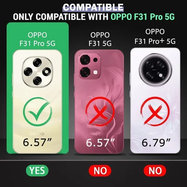 Back_Case_Cover_For_Oppo_F31_Pro__Slim_Anti_Yellow_Protective___Shockproof_Bumper___Hybrid_Pc_Plus_Tpu_Frame___Transparent_Clear