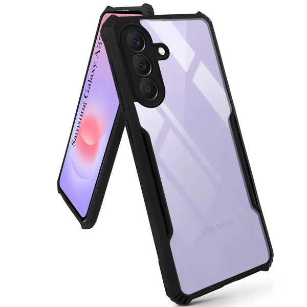 Back_Case_Cover_For_Samsung_A37_5g__A36_5g_Slim_Anti_Yellow_Protective_Shock_Proof_Bumper_Hybrid_Pc_With_Tpu_Frame_Transparent_Clear