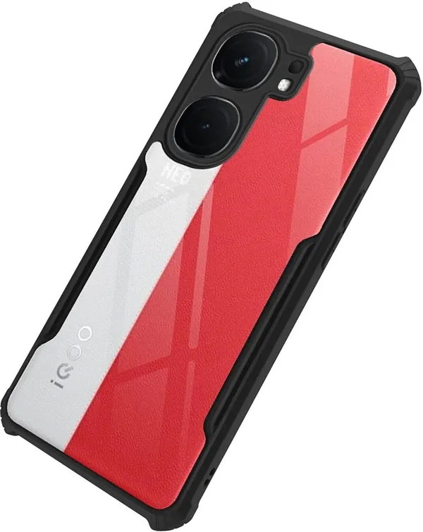 Back_Case_Cover_For_Iqoo_Neo_9_/_9_Pro_Slim_Anti_Yellow_Protective_Shock_Proof_Bumper_Hybrid_Pc_With_Tpu_Frame_Transparent_Clear