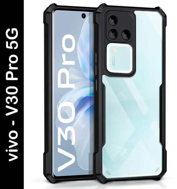 Back_Case_Cover_For_Vivo_V30_/_V30_Pro_5g_Slim_Anti_Yellow_Protective_Shock_Proof_Bumper_Hybrid_Pc_With_Tpu_Frame_Transparent_Clear