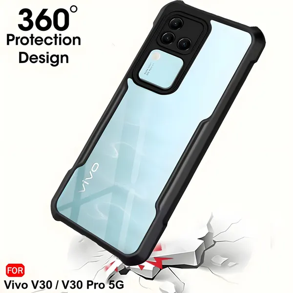 Back_Case_Cover_For_Vivo_V30_/_V30_Pro_5g_Slim_Anti_Yellow_Protective_Shock_Proof_Bumper_Hybrid_Pc_With_Tpu_Frame_Transparent_Clear