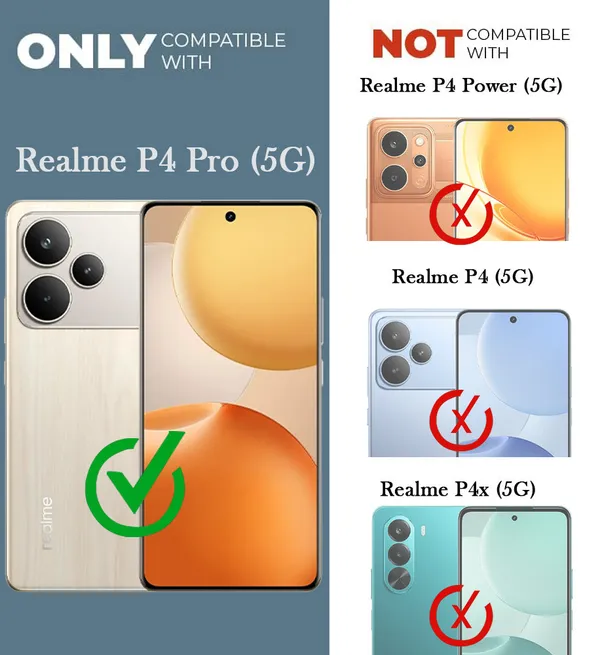 Back_Case_Cover_For_Realme_P4_Pro_5g_Slim_Anti_Yellow_Protective_Shock_Proof_Bumper_Hybrid_Pc_With_Tpu_Frame_Transparent_Clear