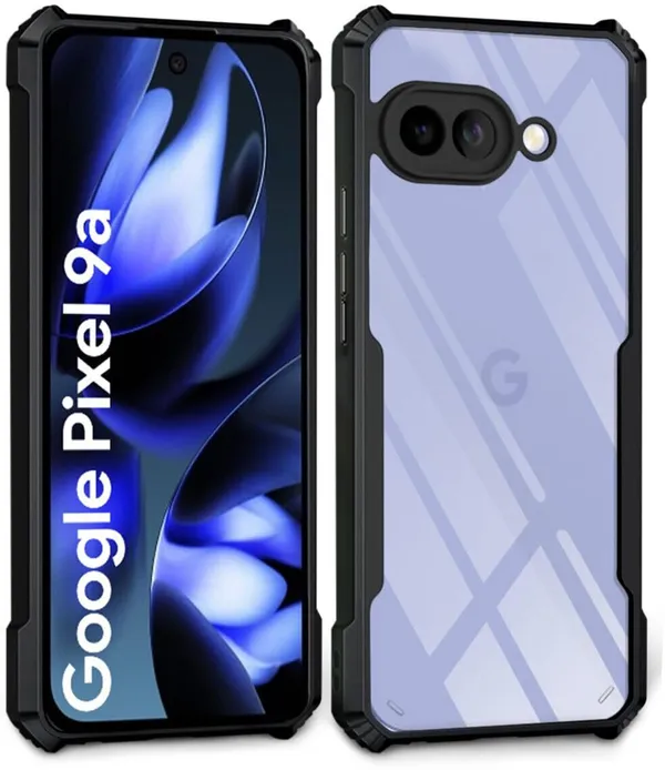 Back_Case_Cover_For_Google_Pixel_9_Slim_Anti_Yellow_Protective_Shock_Proof_Bumper_Hybrid_Pc_With_Tpu_Frame_Transparent_Clear