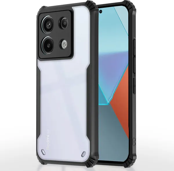 Back_Case_Cover_For_Redmi_Note_13_Pro__Slim_Anti_Yellow_Protective___Shockproof_Bumper___Hybrid_Pc_Plus_Tpu_Frame___Transparent_Clear