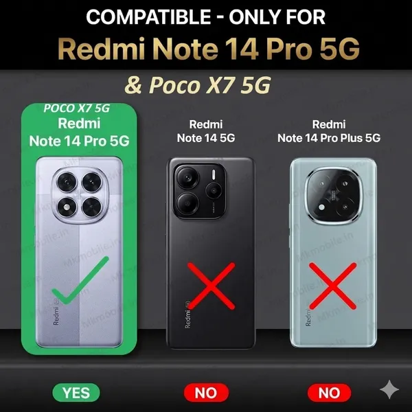 Back_Case_Cover_For_Redmi_Note_14_Pro_5g__Poco_X7_5g_Slim_Anti_Yellow_Protective_Shock_Proof_Bumper_Hybrid_Pc_With_Tpu_Frame_Transparent_Clear