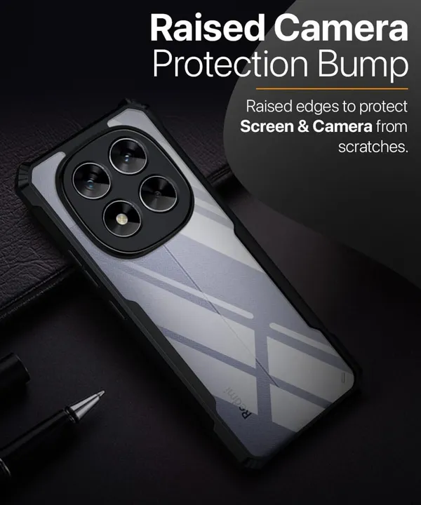 Back_Case_Cover_For_Redmi_Mi_Note_15_Pro_Plus_5g_Slim_Anti_Yellow_Protective_Shock_Proof_Bumper_Hybrid_Pc_With_Tpu_Frame_Transparent_Clear