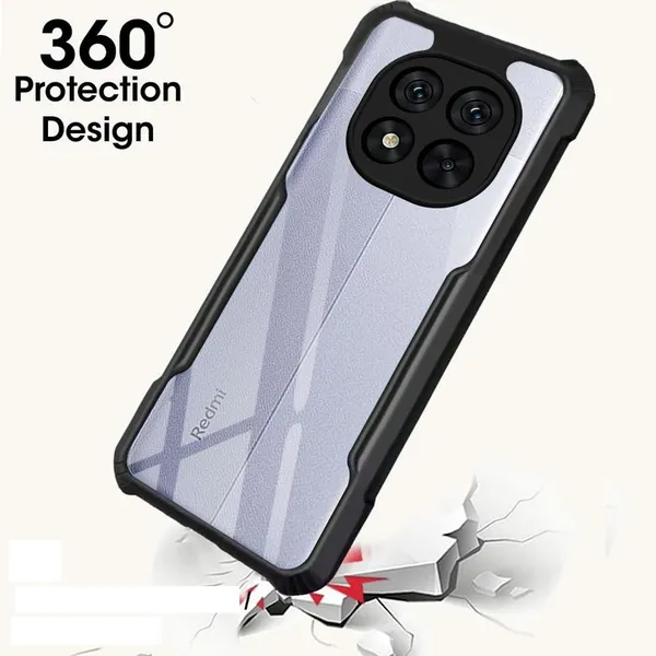 Back_Case_Cover_For_Redmi_Mi_Note_15_Pro_Plus_5g_Slim_Anti_Yellow_Protective_Shock_Proof_Bumper_Hybrid_Pc_With_Tpu_Frame_Transparent_Clear