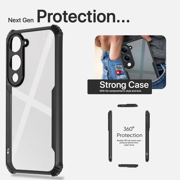 Back_Case_Cover_For_Vivo_T4_Lite_/_Y19e_Slim_Anti_Yellow_Protective_Shock_Proof_Bumper_Hybrid_Pc_With_Tpu_Frame_Transparent_Clear
