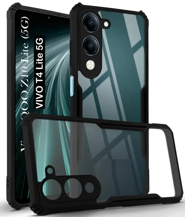 Back_Case_Cover_For_Vivo_T4_Lite_/_Y19e_Slim_Anti_Yellow_Protective_Shock_Proof_Bumper_Hybrid_Pc_With_Tpu_Frame_Transparent_Clear