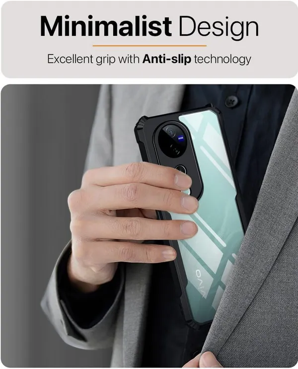 Back_Case_Cover_For_Vivo_V40_/_V40_Pro_/_T3_Ultra_5g_Slim_Anti_Yellow_Protective_Shock_Proof_Bumper_Hybrid_Pc_With_Tpu_Frame_Transparent_Clear