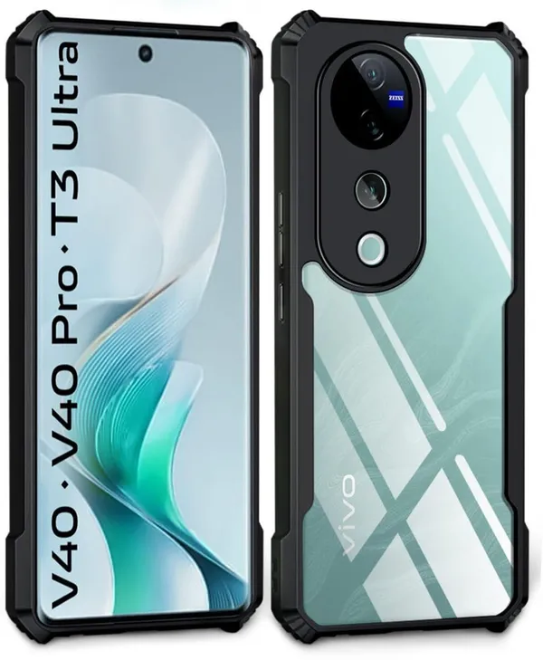 Back_Case_Cover_For_Vivo_V40_/_V40_Pro_/_T3_Ultra_5g_Slim_Anti_Yellow_Protective_Shock_Proof_Bumper_Hybrid_Pc_With_Tpu_Frame_Transparent_Clear