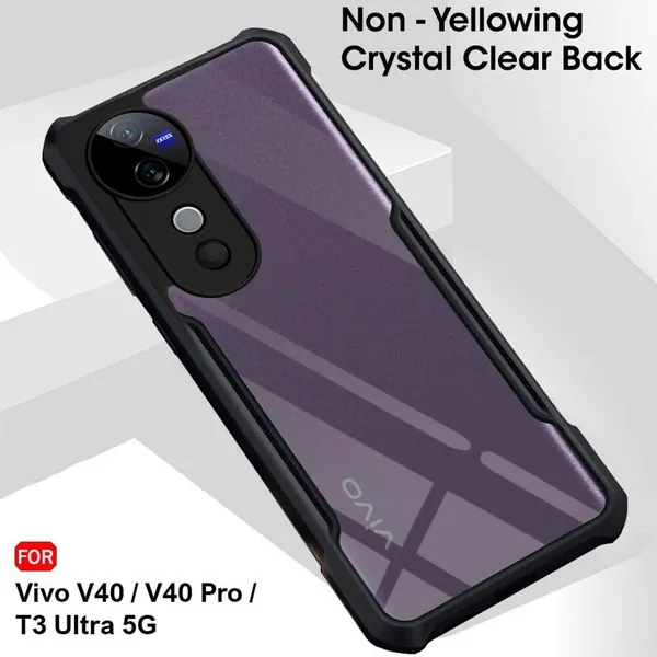 Back_Case_Cover_For_Vivo_V40_/_V40_Pro_/_T3_Ultra_5g_Slim_Anti_Yellow_Protective_Shock_Proof_Bumper_Hybrid_Pc_With_Tpu_Frame_Transparent_Clear