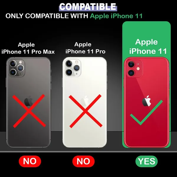 Back_Case_Cover_For_Iphone_11__Slim_Anti_Yellow_Protective___Shockproof_Bumper___Hybrid_Pc_Plus_Tpu_Frame___Transparent_Clear