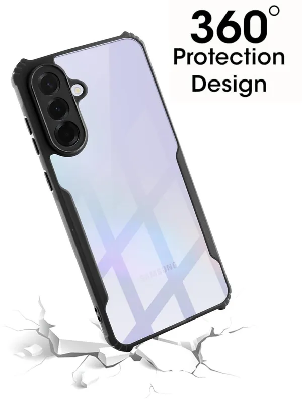 Back_Case_Cover_For_Samsung_A57_5g_Slim_Anti_Yellow_Protective_Shock_Proof_Bumper_Hybrid_Pc_With_Tpu_Frame_Transparent_Clear
