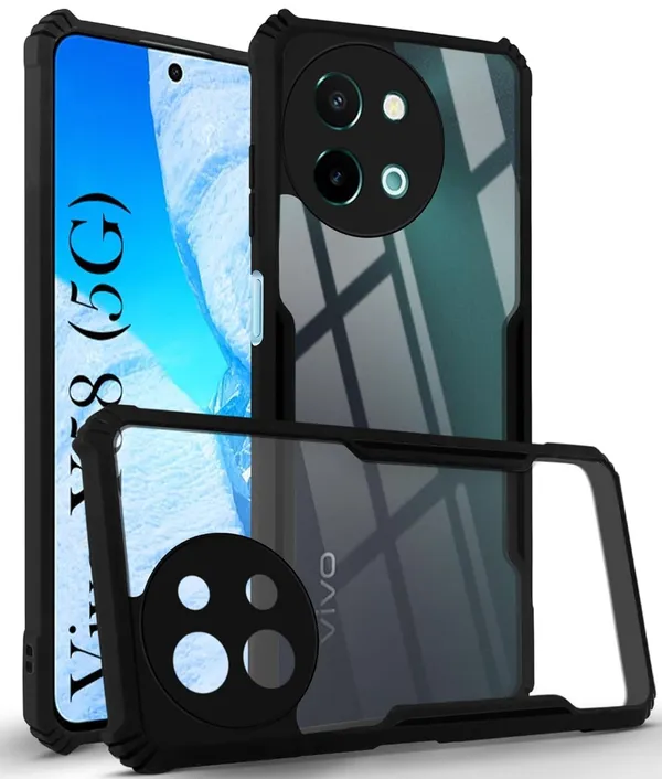 Back_Case_Cover_For_Vivo_Y38_/_Y58_/_Y200i_/_T3x_5g_Slim_Anti_Yellow_Protective_Shock_Proof_Bumper_Hybrid_Pc_With_Tpu_Frame_Transparent_Clear