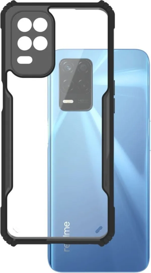 Back_Case_Cover_For_Realme_8_5g_/_8s_5g_/_9_5g_/_Narzo_30_5g_Slim_Anti_Yellow_Protective_Shock_Proof_Bumper_Hybrid_Pc_With_Tpu_Frame_Transparent_Clear