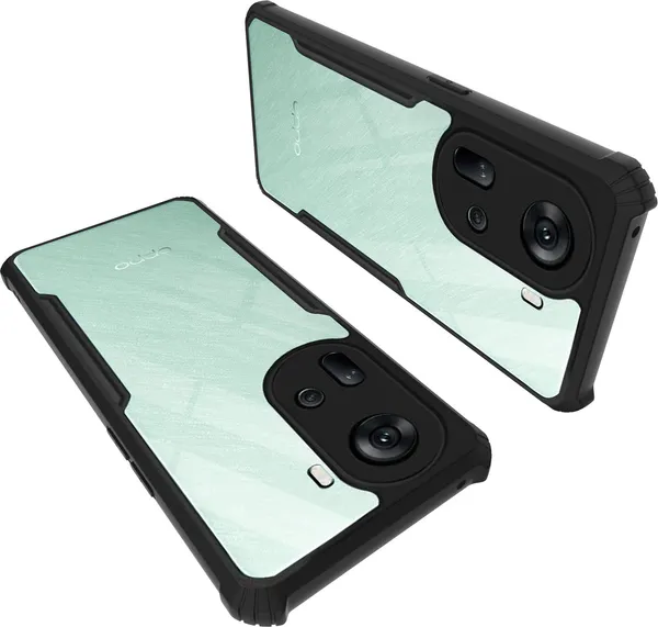 Back_Case_Cover_For_Oppo_Reno_11_5g_Slim_Anti_Yellow_Protective_Shock_Proof_Bumper_Hybrid_Pc_With_Tpu_Frame_Transparent_Clear