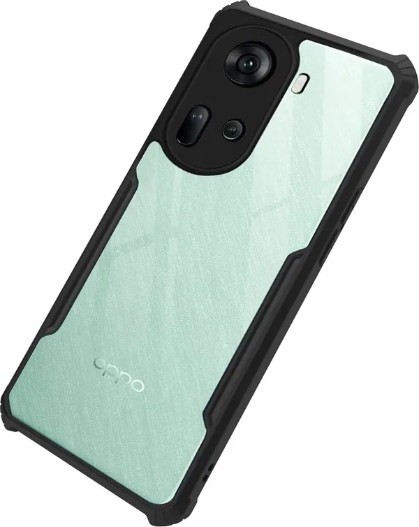 Back_Case_Cover_For_Oppo_Reno_11_5g_Slim_Anti_Yellow_Protective_Shock_Proof_Bumper_Hybrid_Pc_With_Tpu_Frame_Transparent_Clear