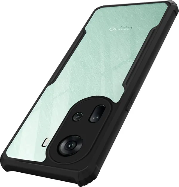 Back_Case_Cover_For_Oppo_Reno_11_5g_Slim_Anti_Yellow_Protective_Shock_Proof_Bumper_Hybrid_Pc_With_Tpu_Frame_Transparent_Clear