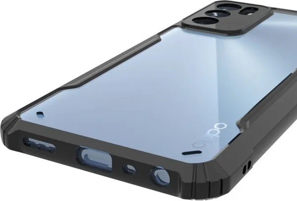 Back_Case_Cover_For_Oppo_A16__Slim_Anti_Yellow_Protective___Shockproof_Bumper___Hybrid_Pc_Plus_Tpu_Frame___Transparent_Clear