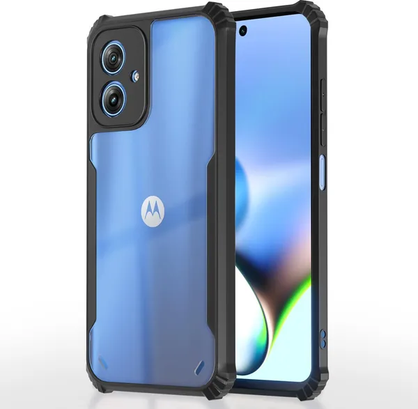 Back_Case_Cover_For_Moto_G55_5g_Slim_Anti_Yellow_Protective_Shock_Proof_Bumper_Hybrid_Pc_With_Tpu_Frame_Transparent_Clear