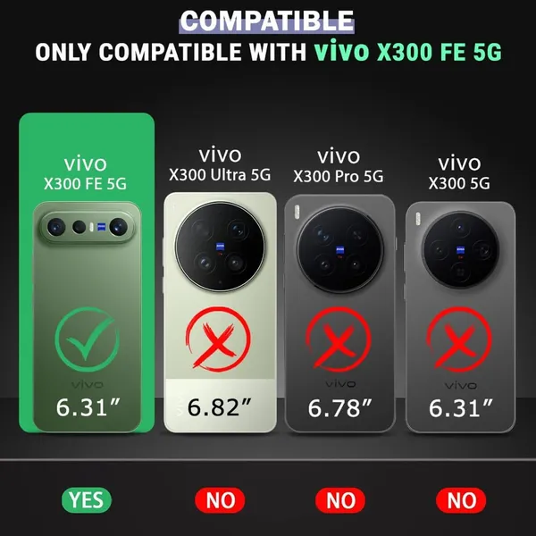 Back_Case_Cover_For_Vivo_X300fe_5g_Slim_Anti_Yellow_Protective_Shock_Proof_Bumper_Hybrid_Pc_With_Tpu_Frame_Transparent_Clear