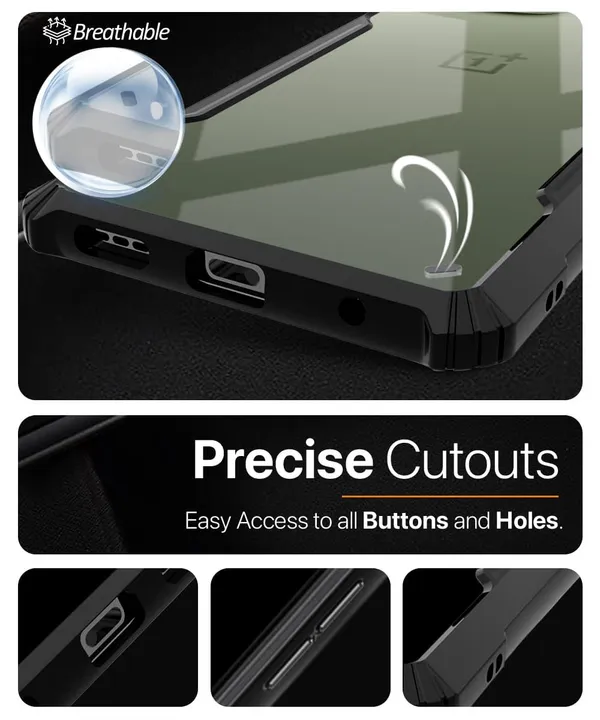 Back_Case_Cover_For_Oneplus_13s__13t_5g_Slim_Anti_Yellow_Protective_Shock_Proof_Bumper_Hybrid_Pc_With_Tpu_Frame_Transparent_Clear