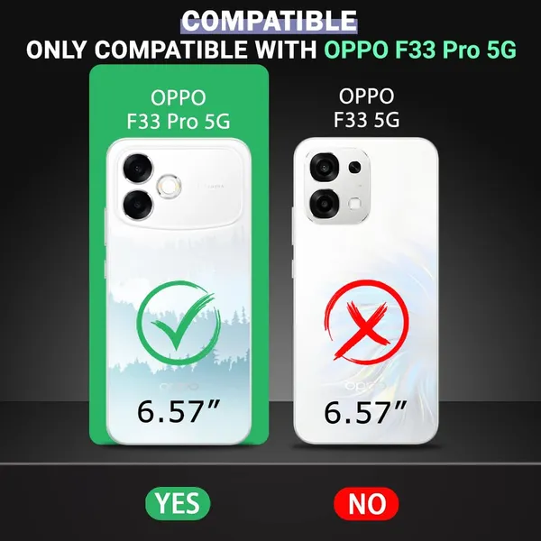 Back_Case_Cover_For_Oppo_F33_Pro_5g_Slim_Anti_Yellow_Protective_Shock_Proof_Bumper_Hybrid_Pc_With_Tpu_Frame_Transparent_Clear