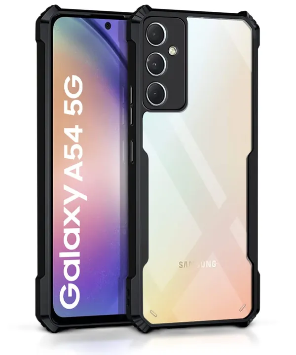 Back_Case_Cover_For_Samsung_A54_5g_Slim_Anti_Yellow_Protective_Shock_Proof_Bumper_Hybrid_Pc_With_Tpu_Frame_Transparent_Clear
