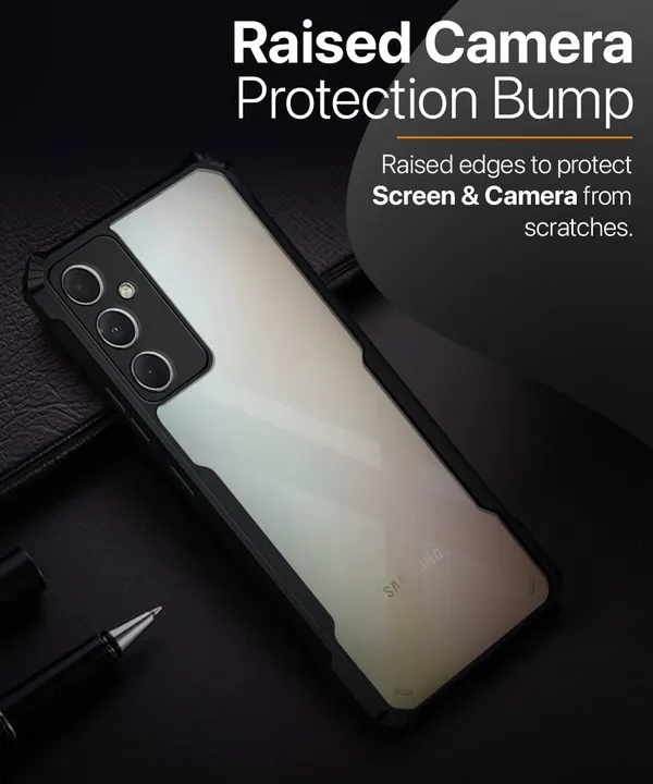 Back_Case_Cover_For_Samsung_A54_5g_Slim_Anti_Yellow_Protective_Shock_Proof_Bumper_Hybrid_Pc_With_Tpu_Frame_Transparent_Clear