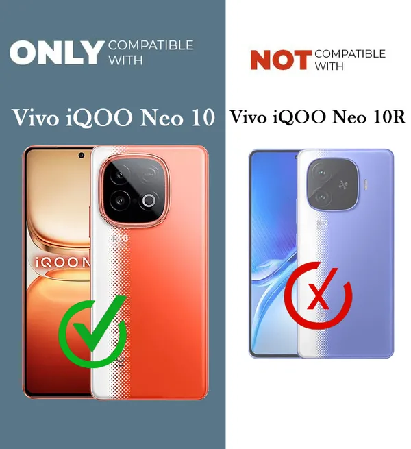 Back_Case_Cover_For_Iqoo_Neo_10_5g_Slim_Anti_Yellow_Protective_Shock_Proof_Bumper_Hybrid_Pc_With_Tpu_Frame_Transparent_Clear