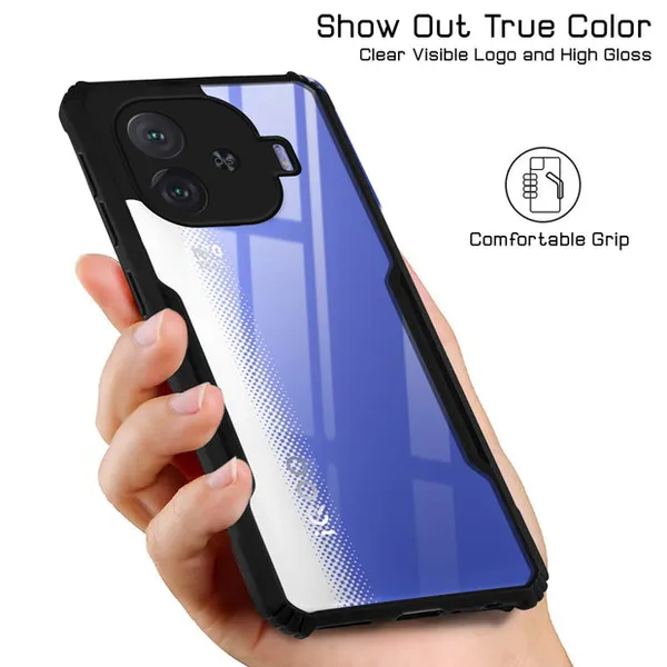 Back_Case_Cover_For_Iqoo_Neo_10r_Slim_Anti_Yellow_Protective_Shock_Proof_Bumper_Hybrid_Pc_With_Tpu_Frame_Transparent_Clear