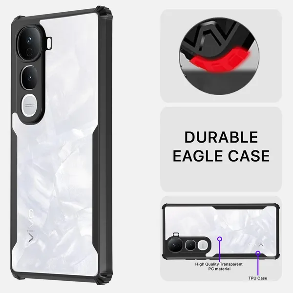 Back_Case_Cover_For_Vivo_Y400_5g_Slim_Anti_Yellow_Protective_Shock_Proof_Bumper_Hybrid_Pc_With_Tpu_Frame_Transparent_Clear