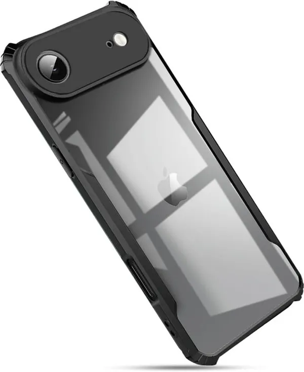 Back_Case_Cover_For_Iphone_17_Air__Slim_Anti_Yellow_Protective___Shockproof_Bumper___Hybrid_Pc_Plus_Tpu_Frame___Transparent_Clear