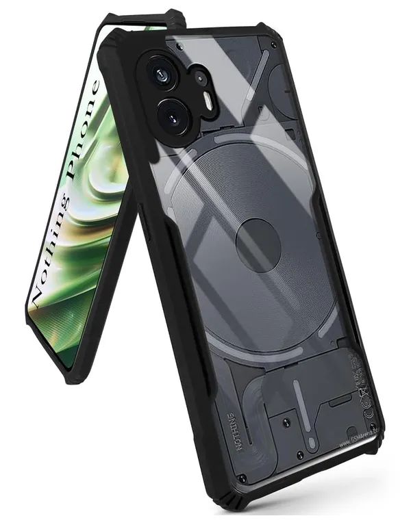 Back_Case_Cover_For_Nothing_2__Slim_Anti_Yellow_Protective___Shockproof_Bumper___Hybrid_Pc_Plus_Tpu_Frame___Transparent_Clear