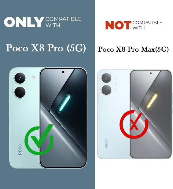Back_Case_Cover_For_Redmi_Poco_X8_Pro_5g_Slim_Anti_Yellow_Protective_Shock_Proof_Bumper_Hybrid_Pc_With_Tpu_Frame_Transparent_Clear
