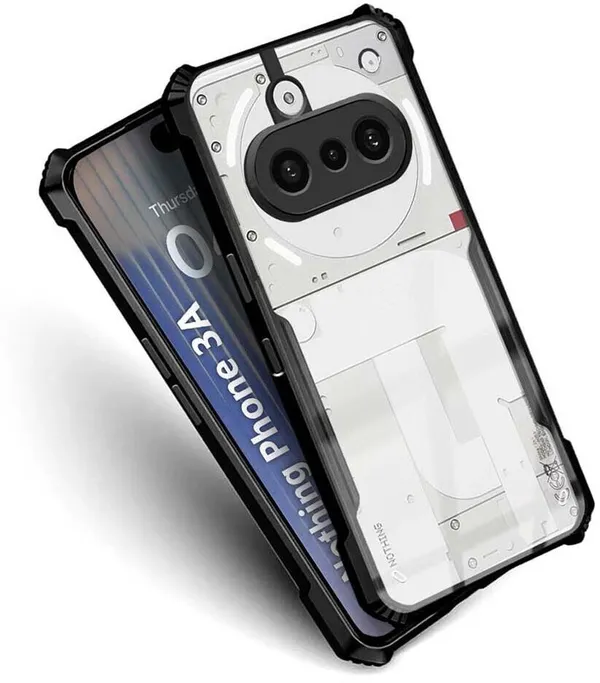 Back_Case_Cover_For_Nothing_3a_Slim_Anti_Yellow_Protective_Shock_Proof_Bumper_Hybrid_Pc_With_Tpu_Frame_Transparent_Clear