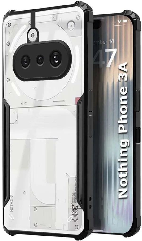 Back_Case_Cover_For_Nothing_3a_Slim_Anti_Yellow_Protective_Shock_Proof_Bumper_Hybrid_Pc_With_Tpu_Frame_Transparent_Clear