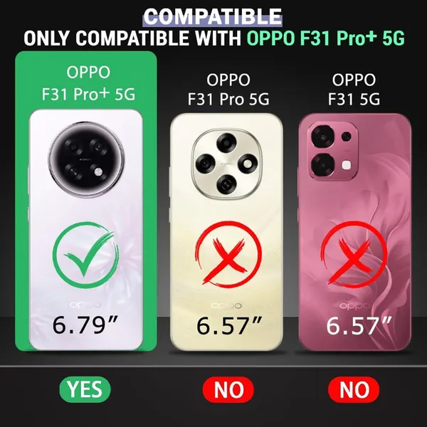 Back_Case_Cover_For_Oppo_F31_Pro_Plus_5g_Slim_Anti_Yellow_Protective_Shock_Proof_Bumper_Hybrid_Pc_With_Tpu_Frame_Transparent_Clear