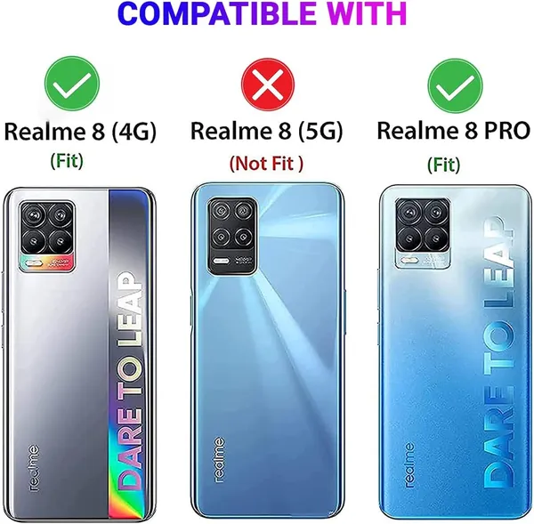 Back_Case_Cover_For_Realme_8_4g_Realme_8_Pro_Slim_Anti_Yellow_Protective_Shock_Proof_Bumper_Hybrid_Pc_With_Tpu_Frame_Transparent_Clear