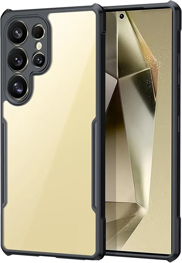 Back_Case_Cover_For_Samsung_S26_Ultra__Slim_Anti_Yellow_Protective___Shockproof_Bumper___Hybrid_Pc_Plus_Tpu_Frame___Transparent_Clear
